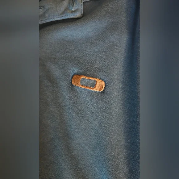 Oakley Men’s Blue Performance Golf Polo Shirt - Size Medium - Picture 5 of 5